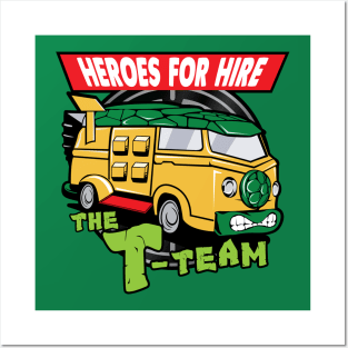 T-Team: Heroes For Hire Posters and Art